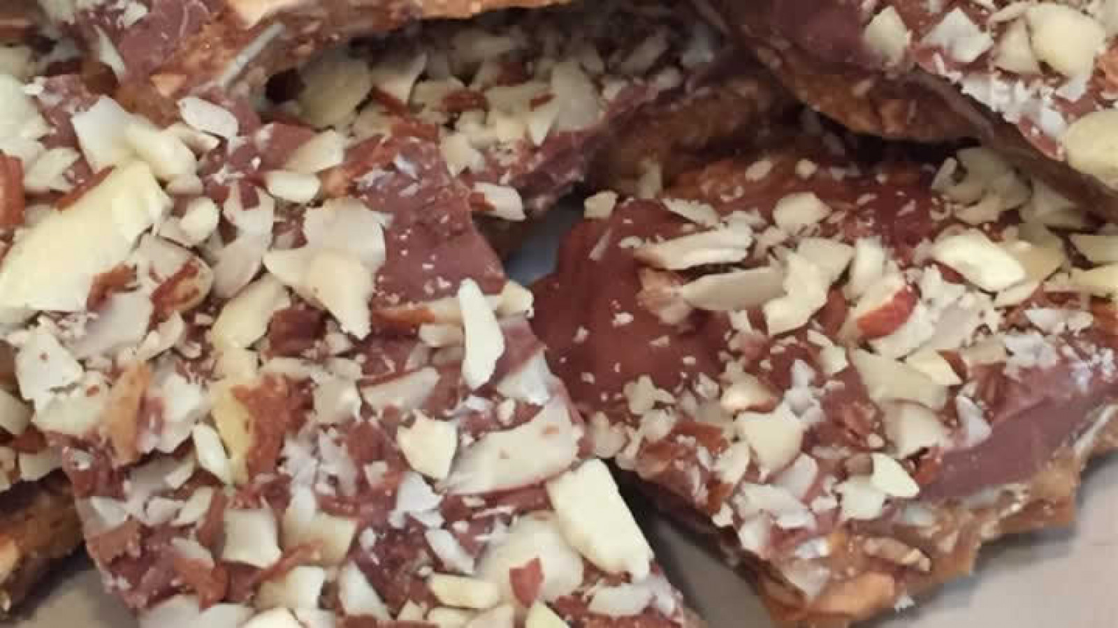 Chocolate Almond Buttercrunch Toffee Recipe